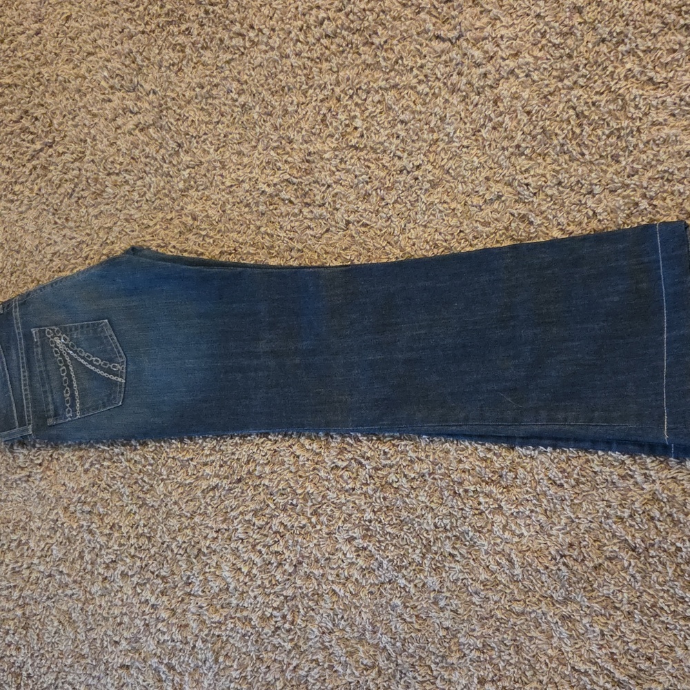 Women's Boot Cut Jeans - Dark Blue